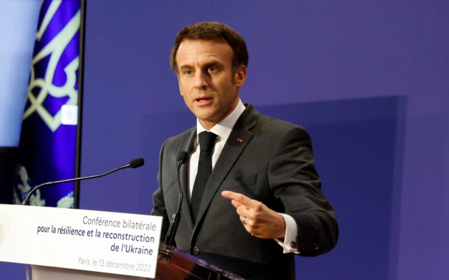 Macron quiere llamar a Putin por drones en Ucrania y un eventual acuerdo de seguridad en Zaporiyia