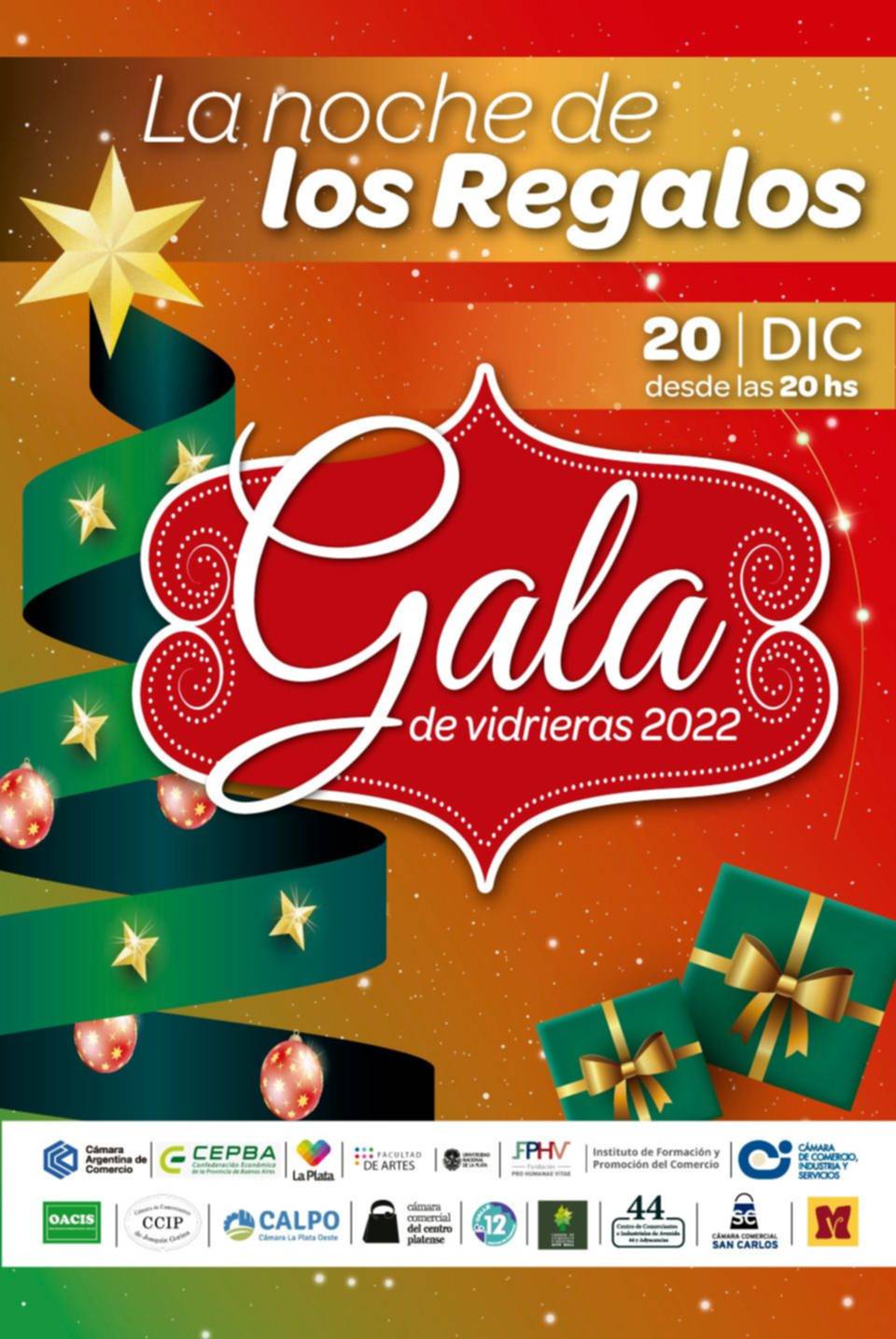 El martes 20 de diciembre,  no te pierdas la Noche de Los Regalos