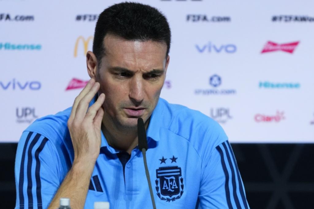 “Esperamos que la moneda caiga de nuestro lado”, dijo un emocionado Lionel Scaloni
