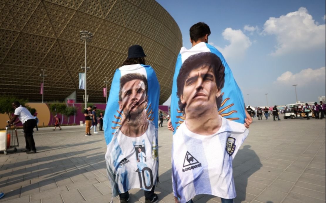 Los hinchas argentinos hacen explotar el estadio: "Para ser campeón, hoy hay que ganar"