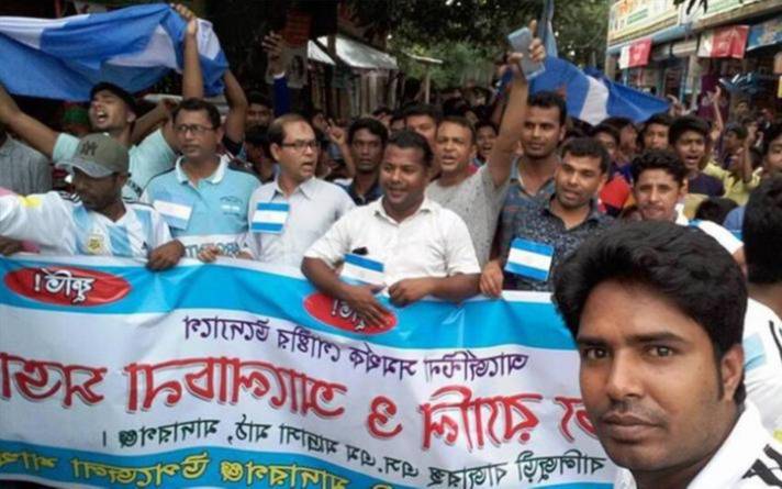Argentina es campeón y Bangladesh lo sabe