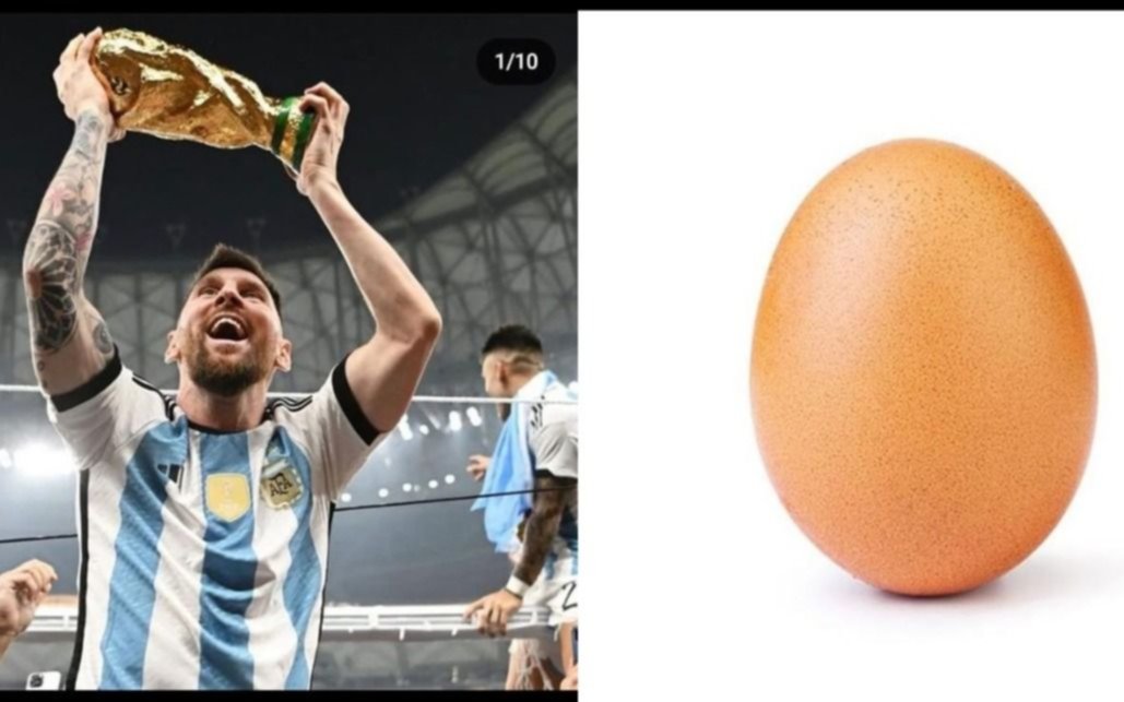 El huevo que le gana a Messi y una campaña viral
