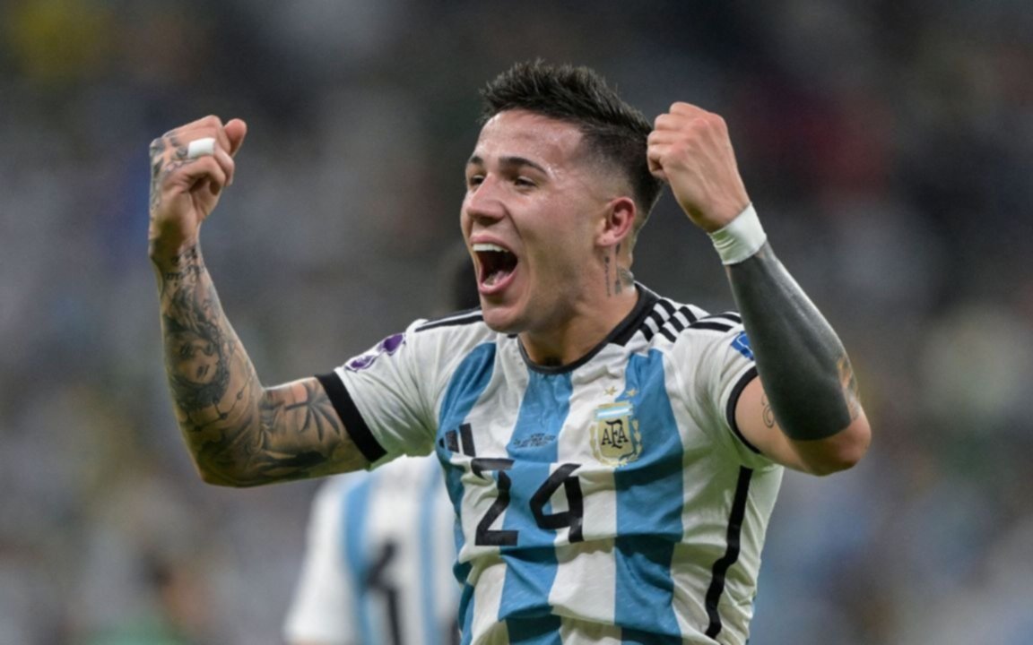 Los argentinos por las nubes: el valor de mercado de Enzo Fernández subió un 600%