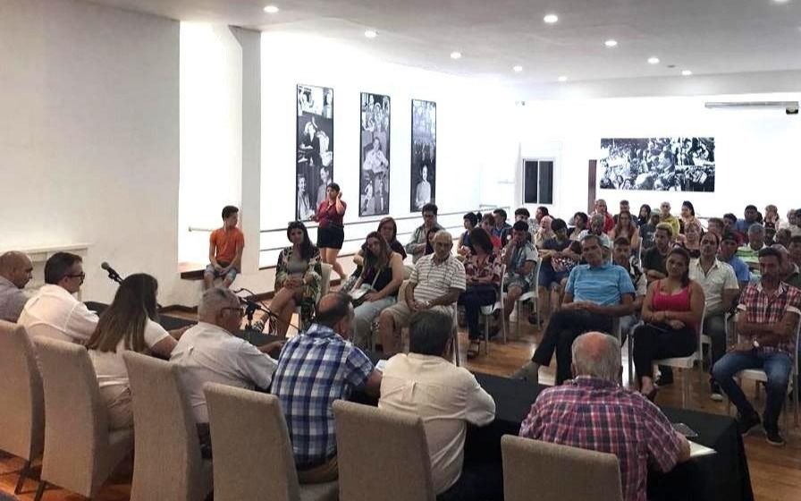 Escudero se reunió con dirigentes locales por la Ciudad planeada