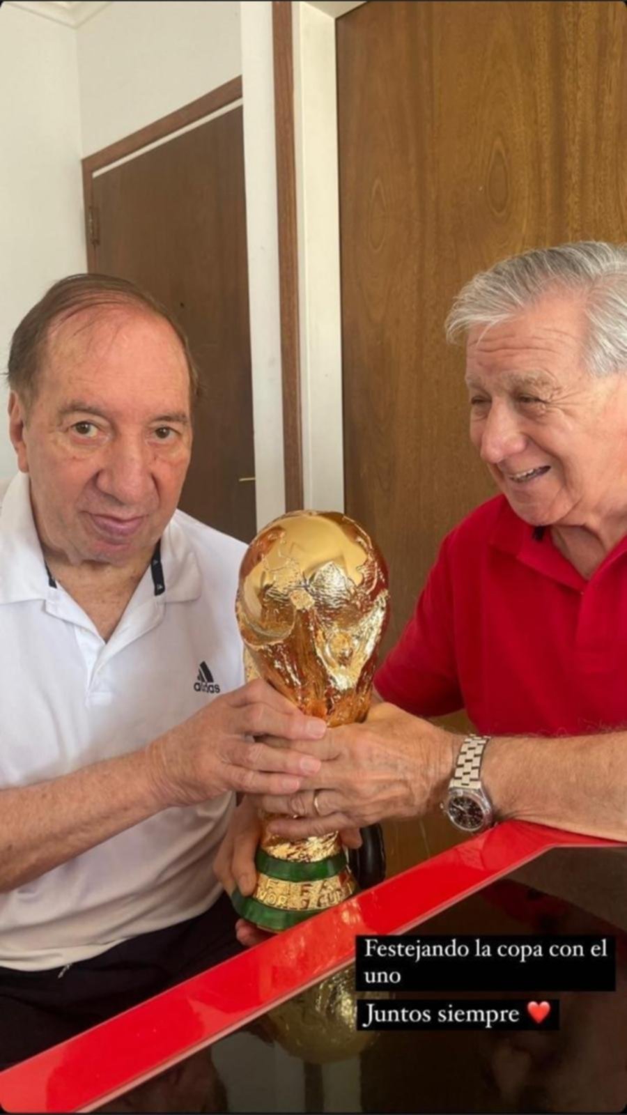 Una imagen eterna: Bilardo, Pachamé y la Copa del Mundo