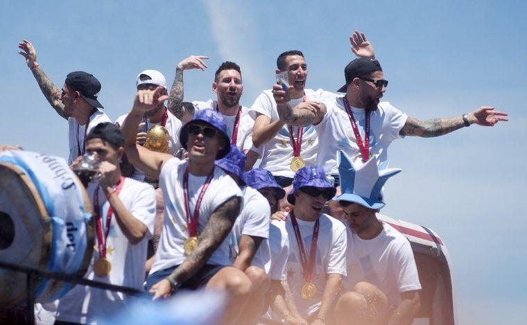 Nacieron durante los festejos y se llaman Messias y Messi