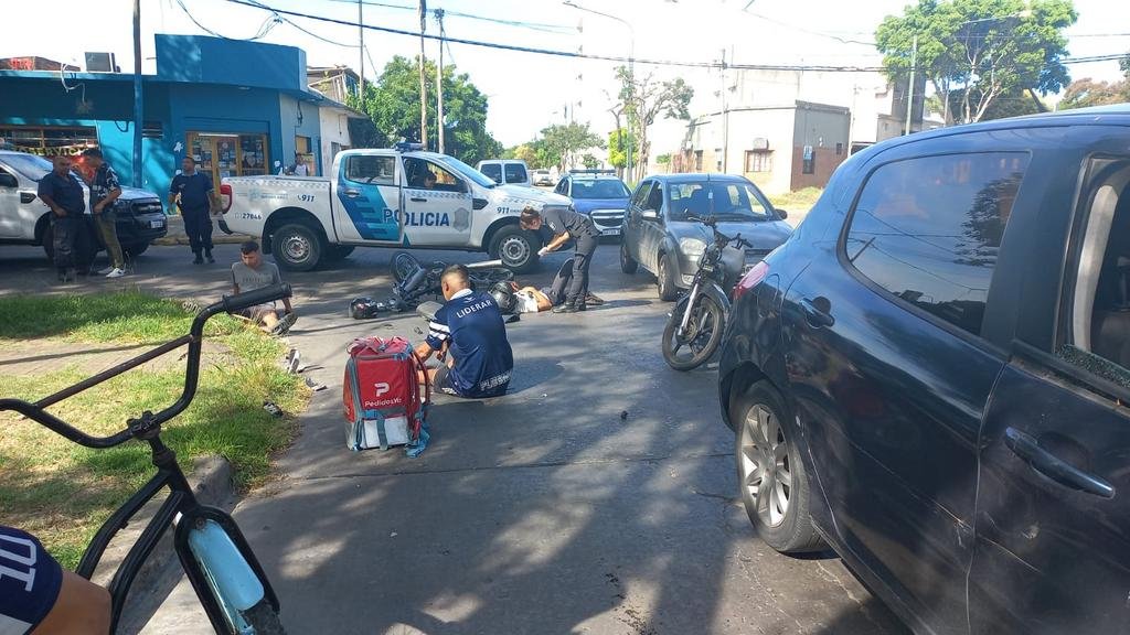 Enfrentó a motochorros y evitó un robo: la historia del delivery héroe
