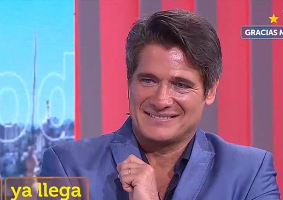 Adiós: quebrado hasta las lágrimas, Andino se despidió de América TV