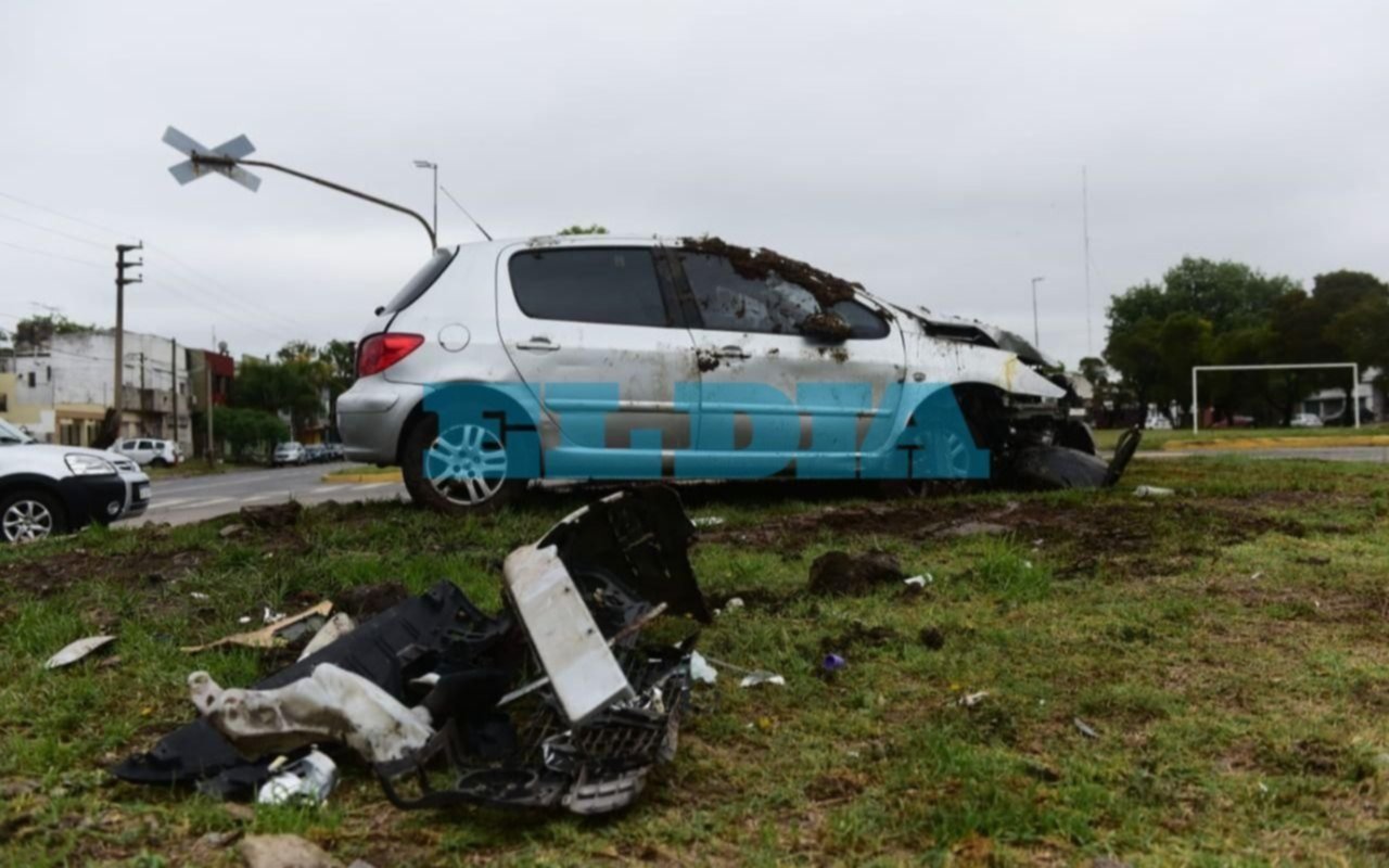 La antesala de la Nochebuena a puro tortazos en La Plata
