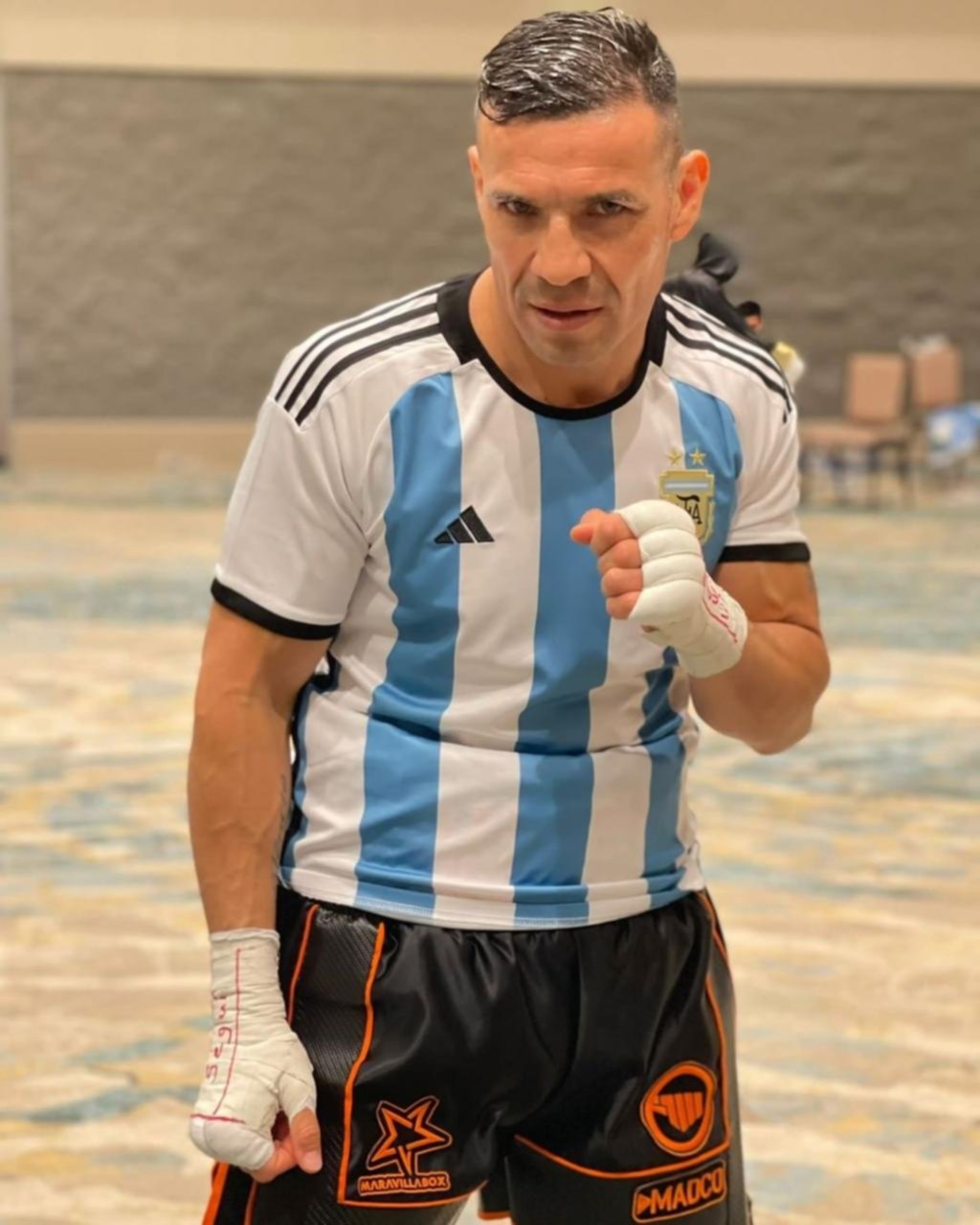 “Maravilla” Martínez, no quiere salir de ahí, desafió a Golovkin