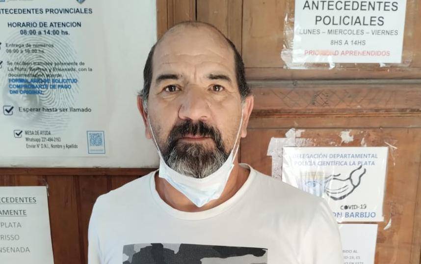El “hornero” José Luis Auge, demorado varias horas en Berisso