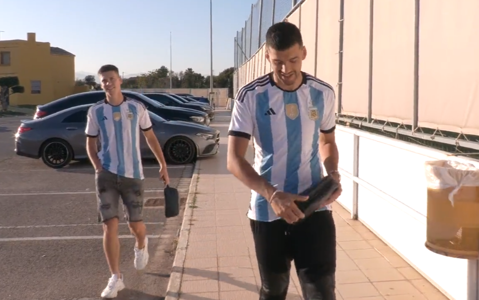 Gero Rulli y Juan Foyth volvieron a los entrenamientos de Villarreal con la camiseta de Argentina