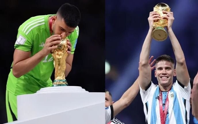 Gerónimo Rulli y Juan Foyth: el orgullo de ser campeón con Argentina y "no cambiarlo por nada en el mundo"