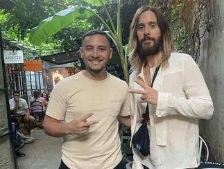 Sorpresa: Jared Leto está de vacaciones en Buenos Aires