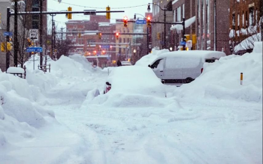 La fuerte tormenta de nieve en EEUU, ya suma un total de 61 fallecidos