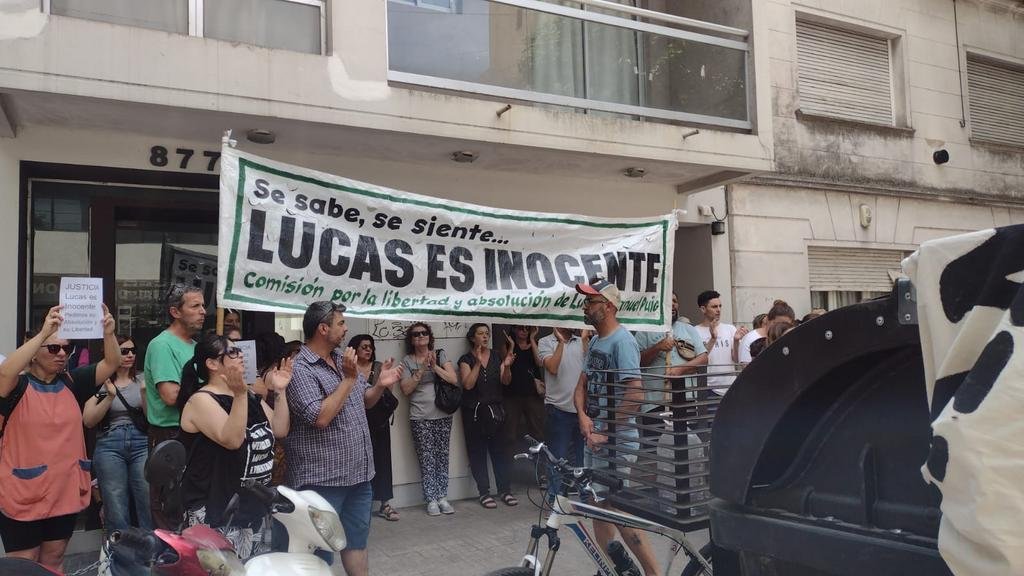 Caso Lucas Puig: nueva manifestación en apoyo al docente condenado