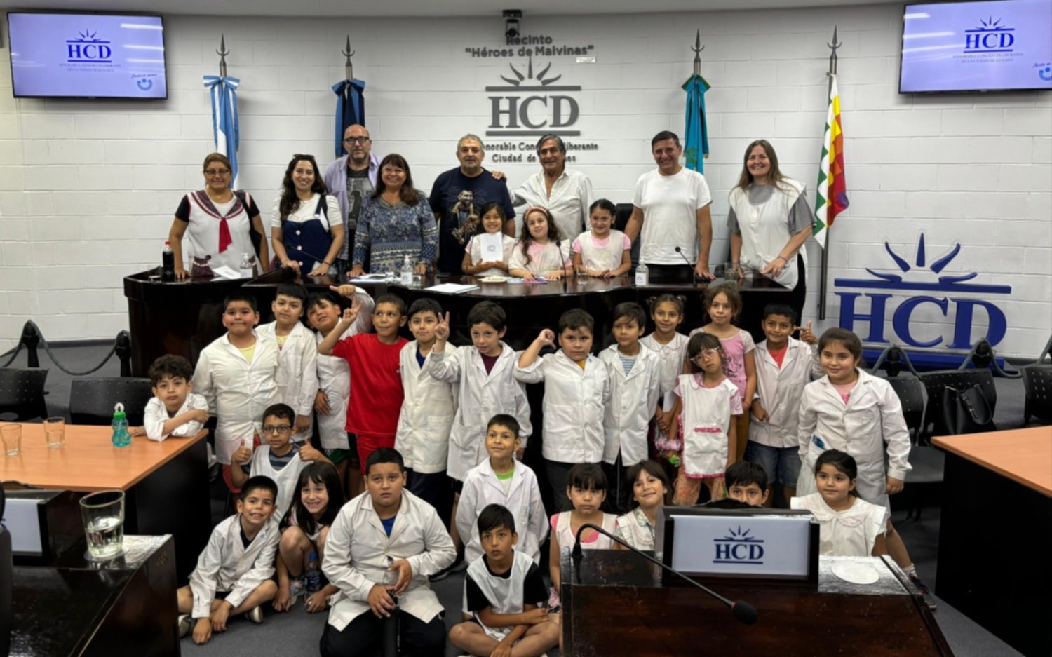 Última visita escolar al HCD de Quilmes