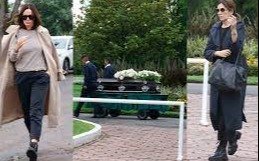 Modelos y figuras del espectáculo asistieron con profundo dolor al último adiós a Ricardo Piñeiro