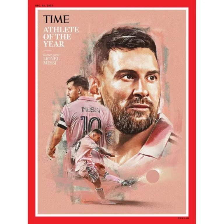 Lionel Messi, atleta del año, según la revista TIME
