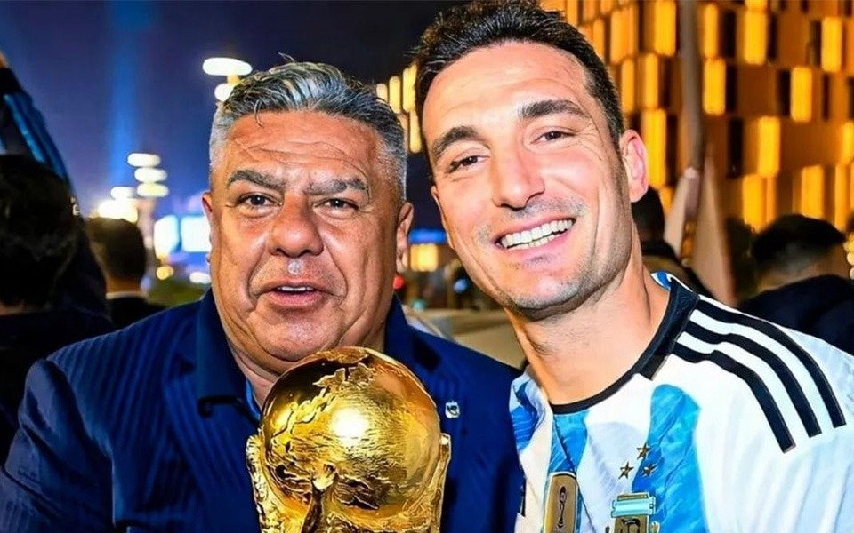 Scaloni y Tapia se reencuentran en la previa del sorteo de la Copa América 2024