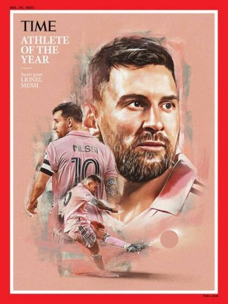 La revista Time, también rendida a los pies de Messi
