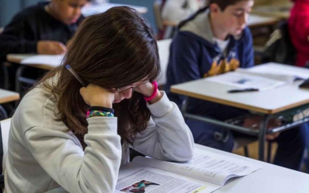 Matemáticas y Lengua, abajo: fuera del promedio en un examen global