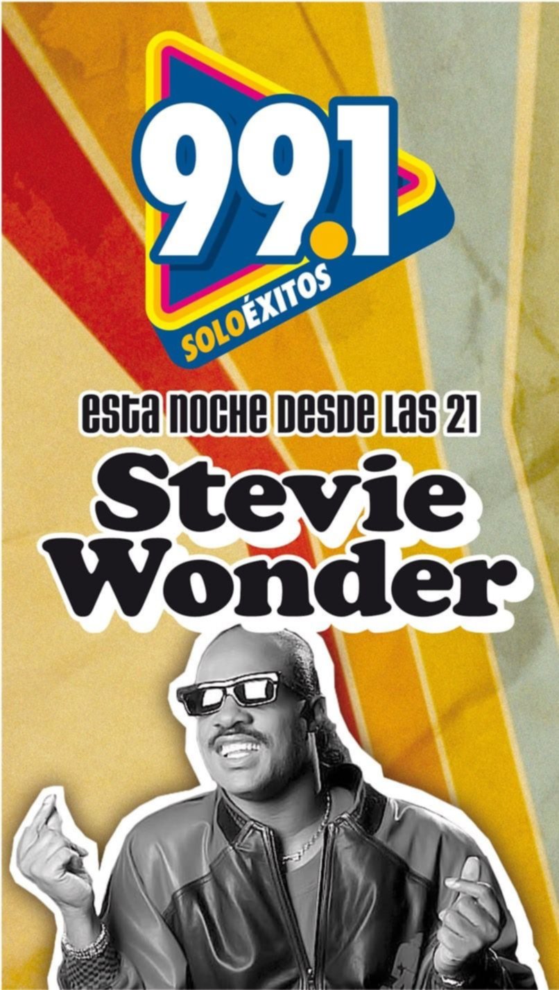 Stevie Wonder será protagonista esta noche del especial de Éxito FM 99.1