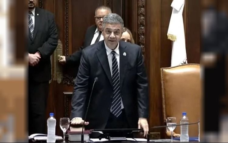 Jorge Macri juró como jefe de Gobierno porteño y le reclamó a Milei por la coparticipación