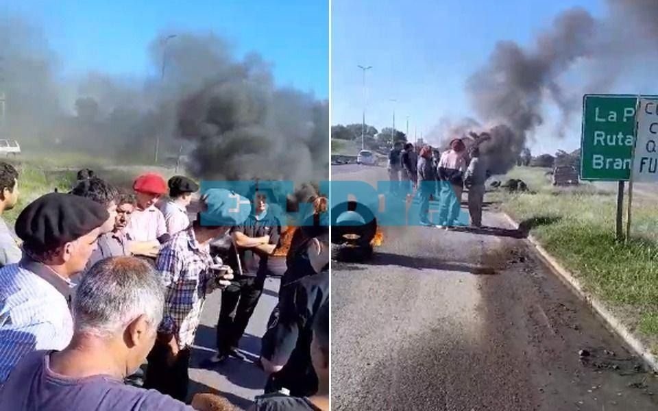 Protesta y tensión en la Ruta 2 en La Plata por el virus equino: “gran mortandad” y pedido urgente de fumigación y vacunas