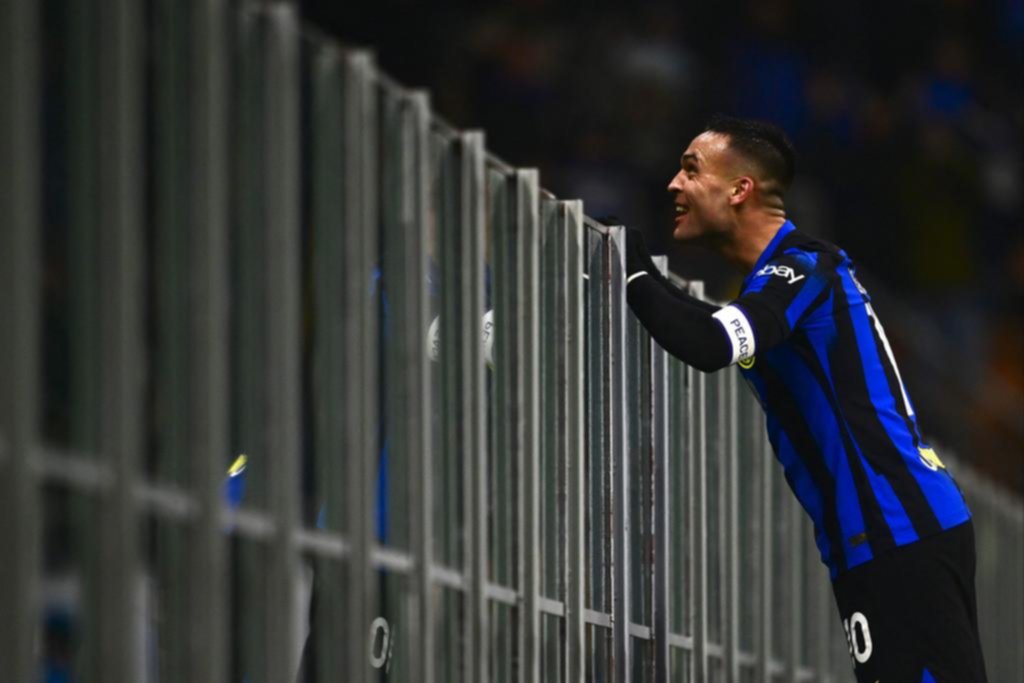 Inter goleó a Udinese con un grito de Lautaro