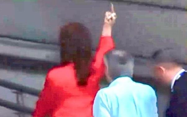 El “fuck you” de Cristina que hizo mucho ruido