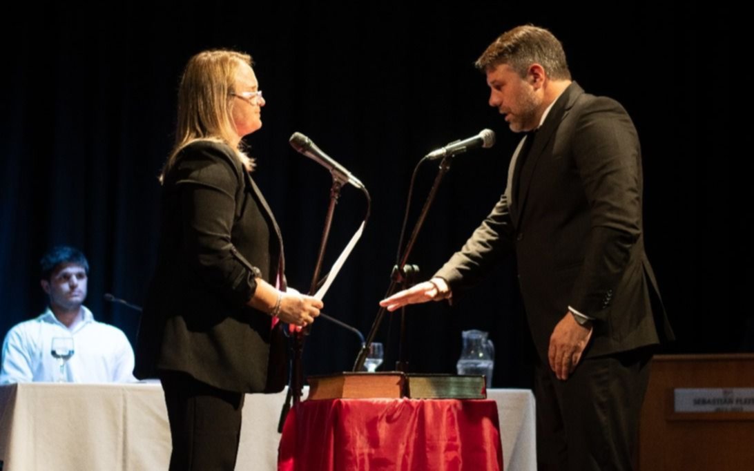 Asumió el intendente de Magdalena y puso el foco en “potenciar el turismo y la producción"