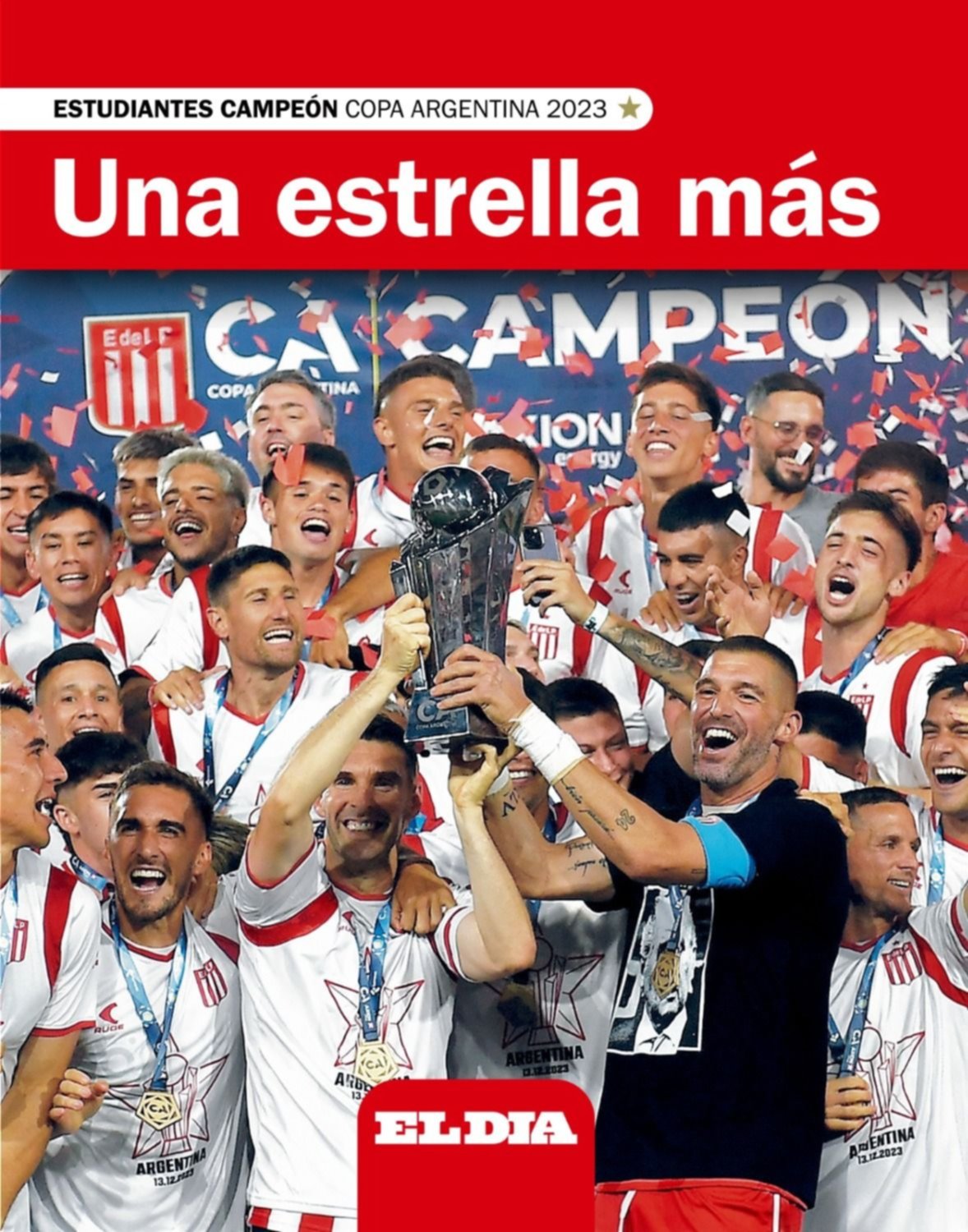 Una estrella más: ya podés conseguir el libro de la gloria del campeón Argentino 2023, Estudiantes de La Plata