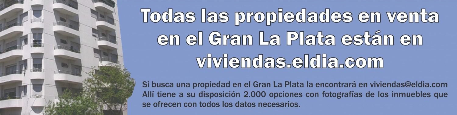Todas las propiedades en venta en el Gran La Plata están en viviendas.eldia.com