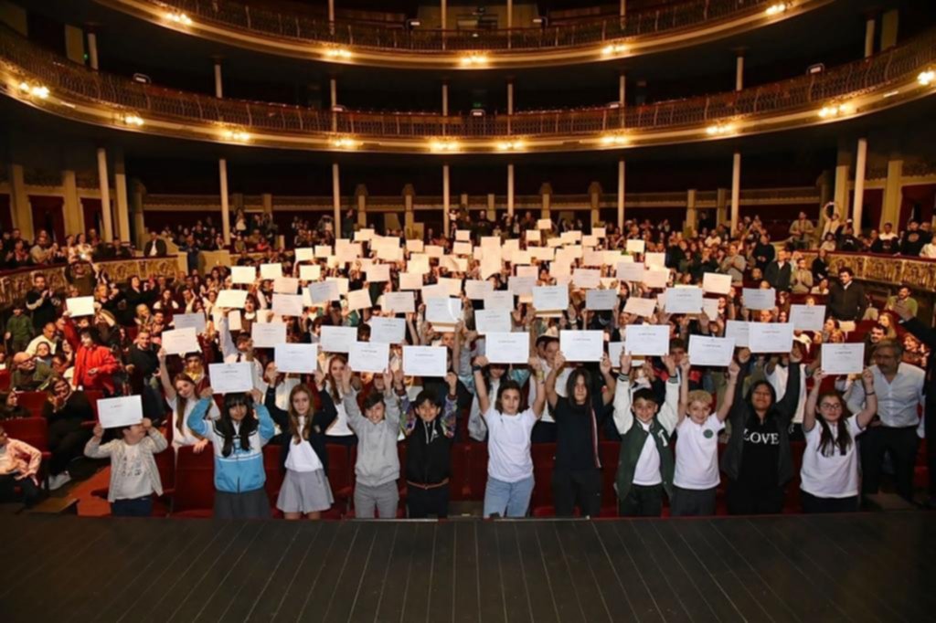 Premio a los mejores promedios en las escuelas de La Plata