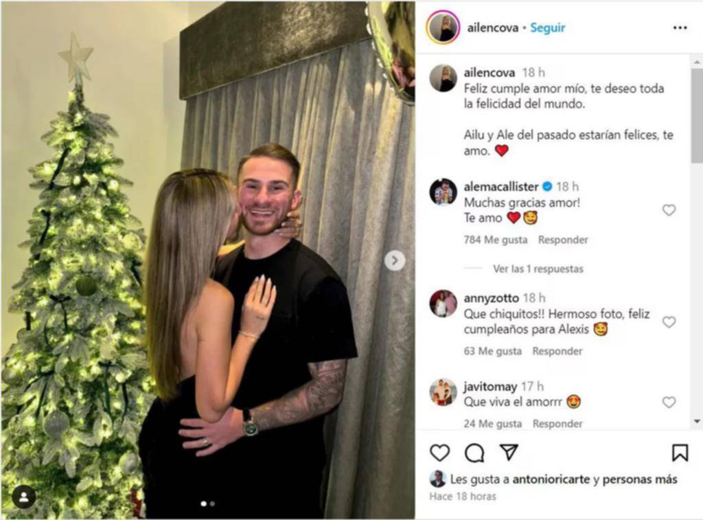El picante mensaje de la novia de Alexis a su ex