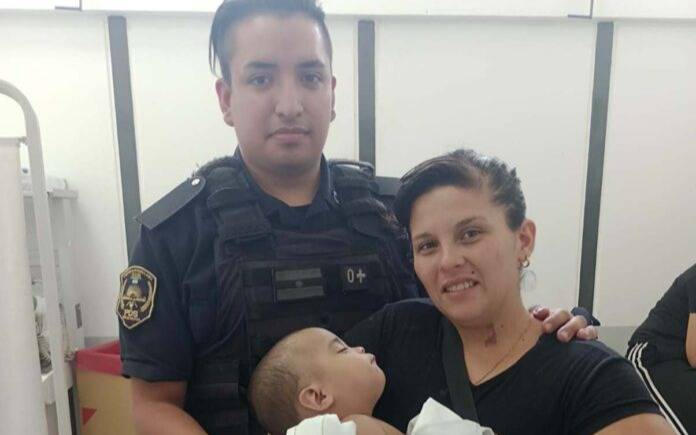 Policia de Quilmes salvó la vida de un bebé de 9 meses