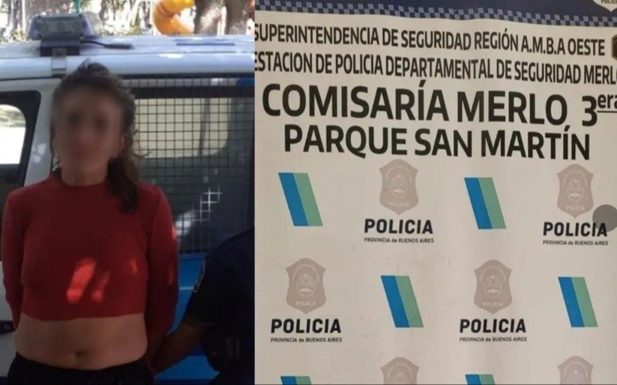 Merlo: roció con nafta a un policía y lo prendió fuego