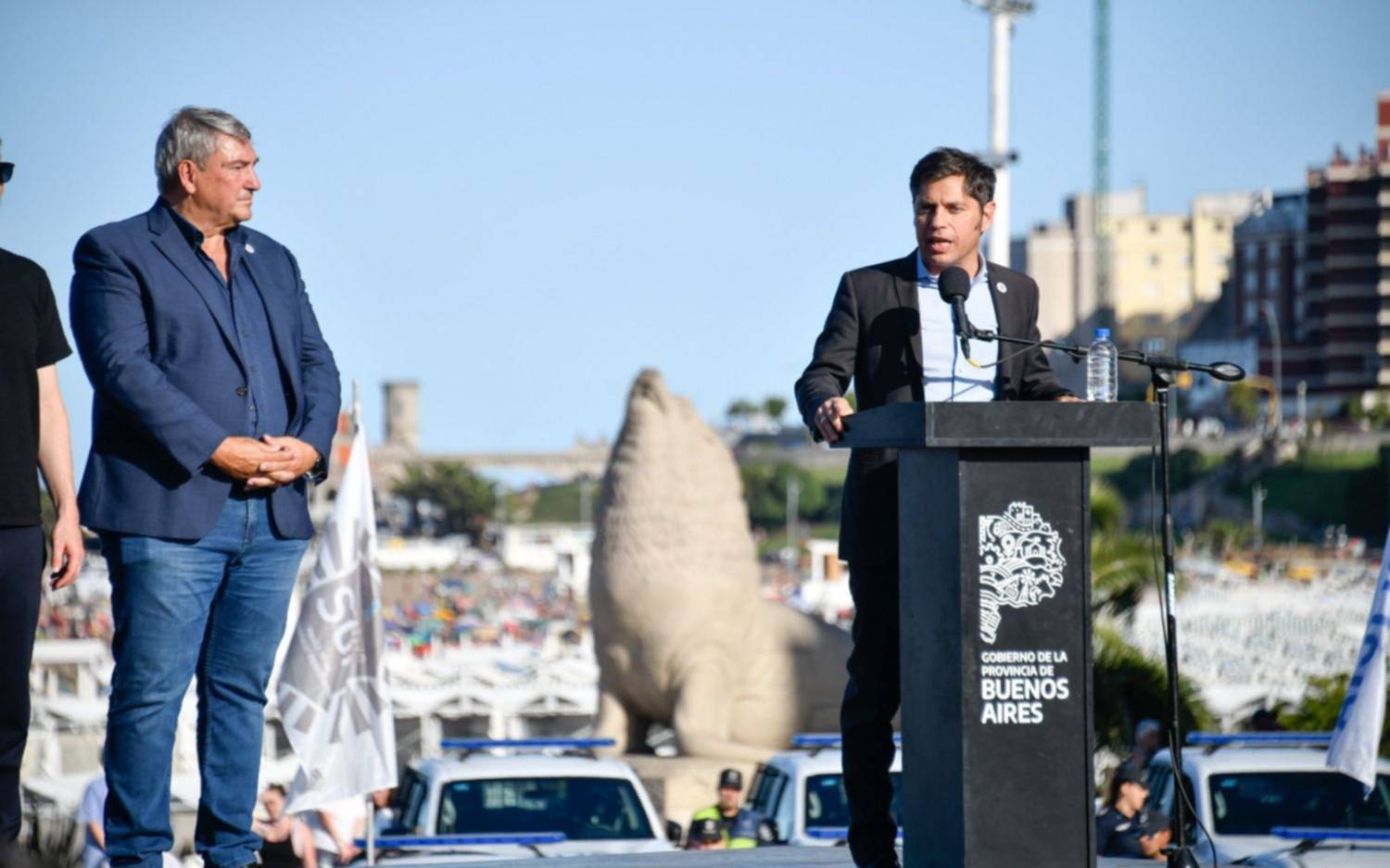 Kicillof lanzó el Operativo Sol y alertó: "Si existe recorte de recursos va a sufrir el pueblo de la provincia"