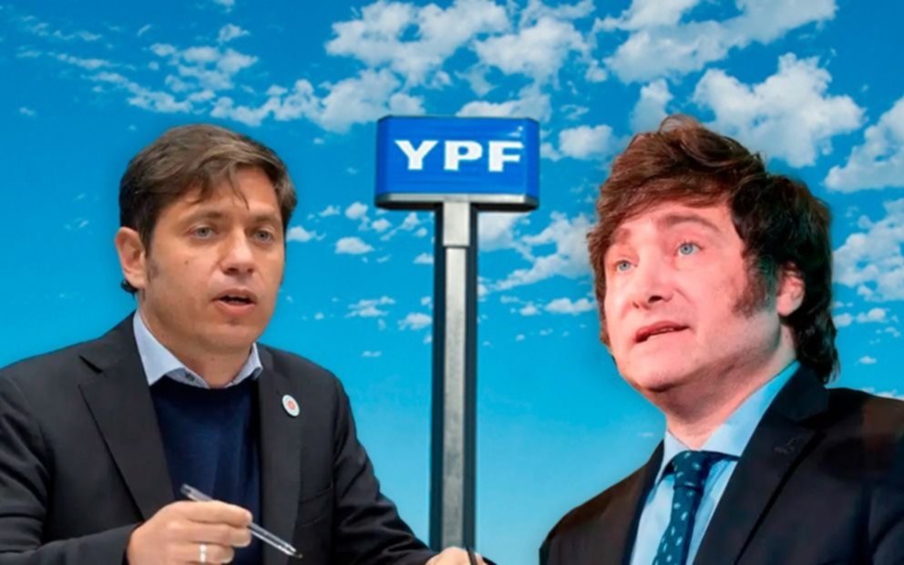 Qué es la "tasa Kicillof", la propuesta de Milei para pagar el millonario juicio por YPF