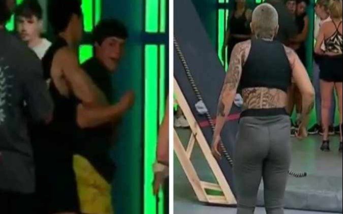 Cortaron la transmisión de Gran Hermano después de una tremenda pelea entre Furia y el Paisa