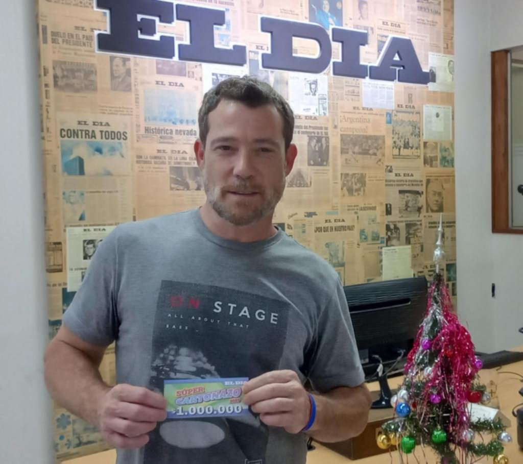 La felicidad del lector que ganó los $2.000.000 con el Súper Cartonazo: mañana, la tarjeta gratis con EL DIA