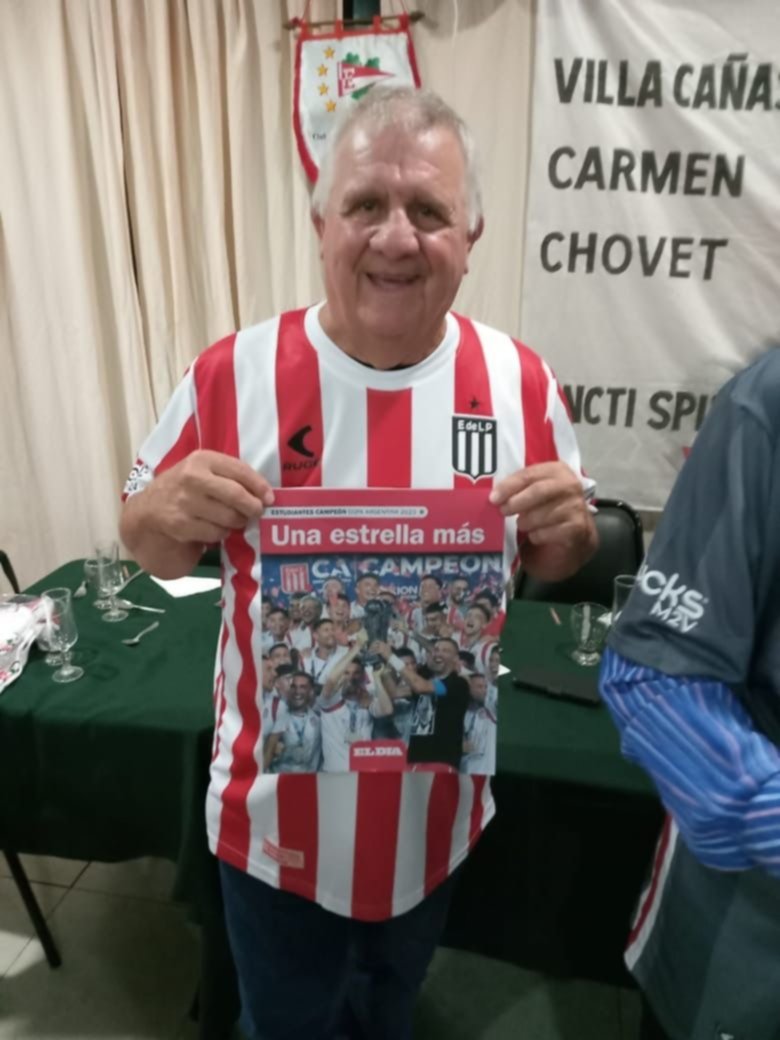 Una filial de Estudiantes del interior festejó a lo grande su aniversario: presencia de ex jugadores