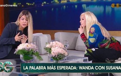 VIDEO.- Wanda Nara le contó todo a Susana: "Icardi y la China Suárez estuvieron en el hotel donde viví con mis hijos"