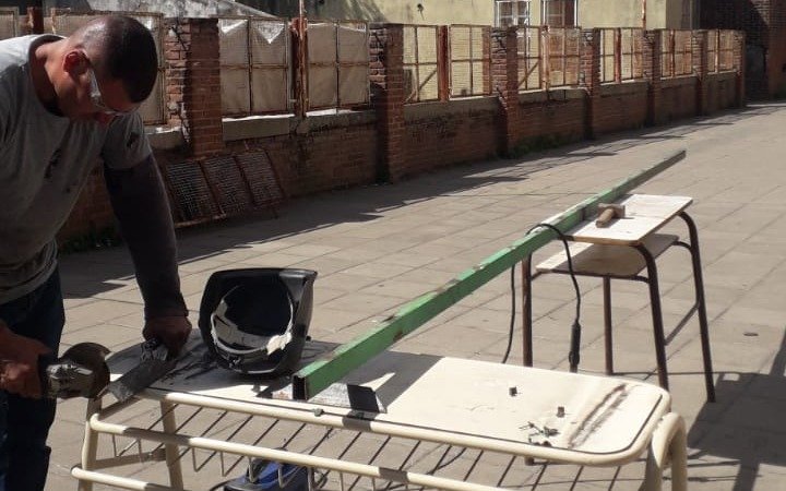Tras la seguidilla de robos, la Comuna local reforzó la seguridad en la Escuela N°29