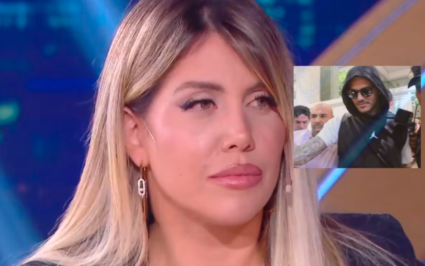 Estremecedor relato de Wanda Nara contra Mauro Icardi ante la Justicia: “Me tiró contra el ascensor”