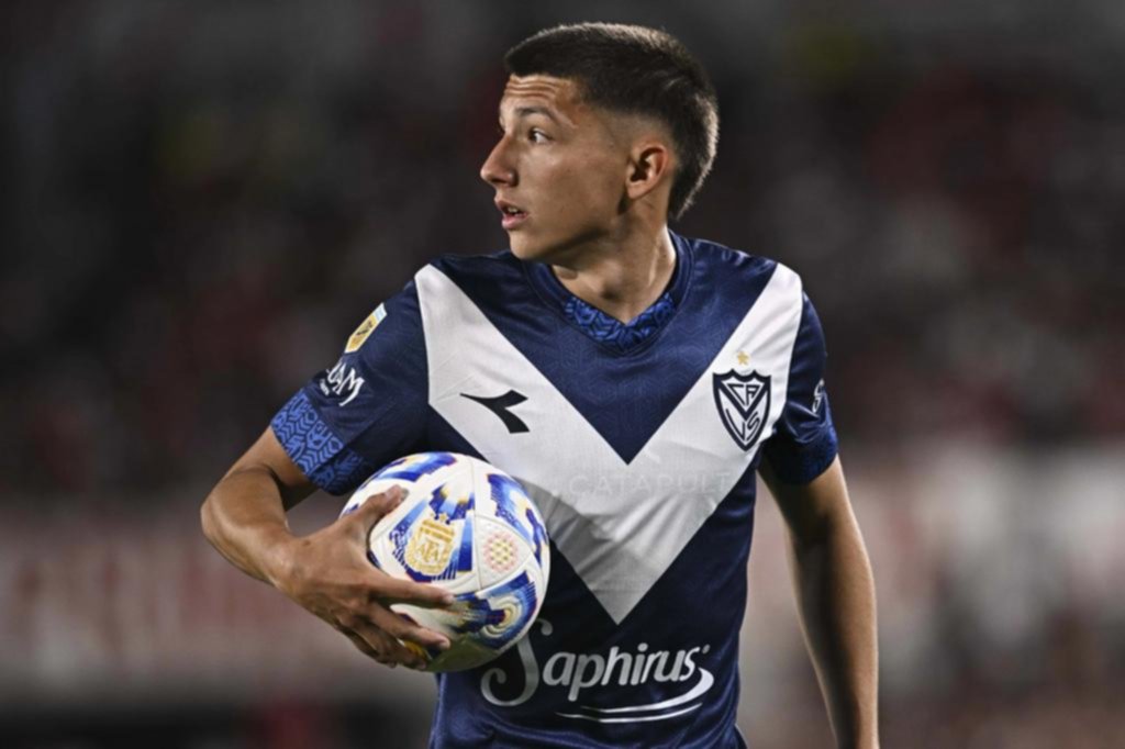 Thiago Fernández, una sensible baja en Vélez