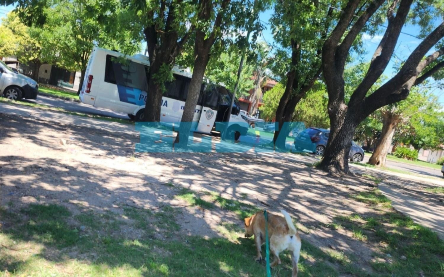 La presencia de Infantería sorprendió a los vecinos de Los Hornos