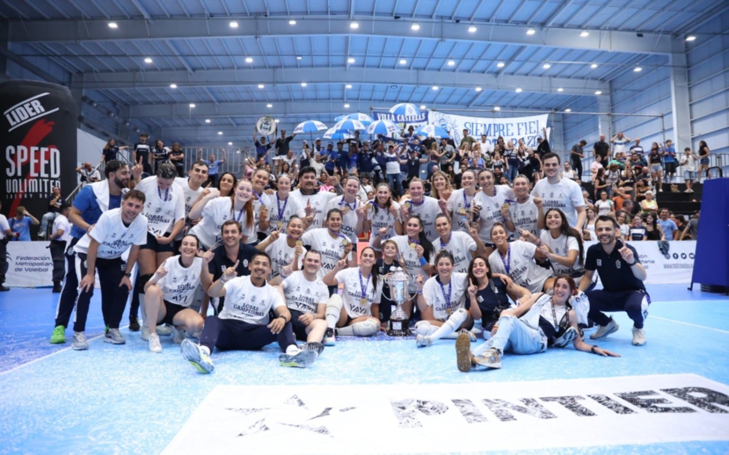 Una sana costumbre de Las Lobas, salir campeonas
