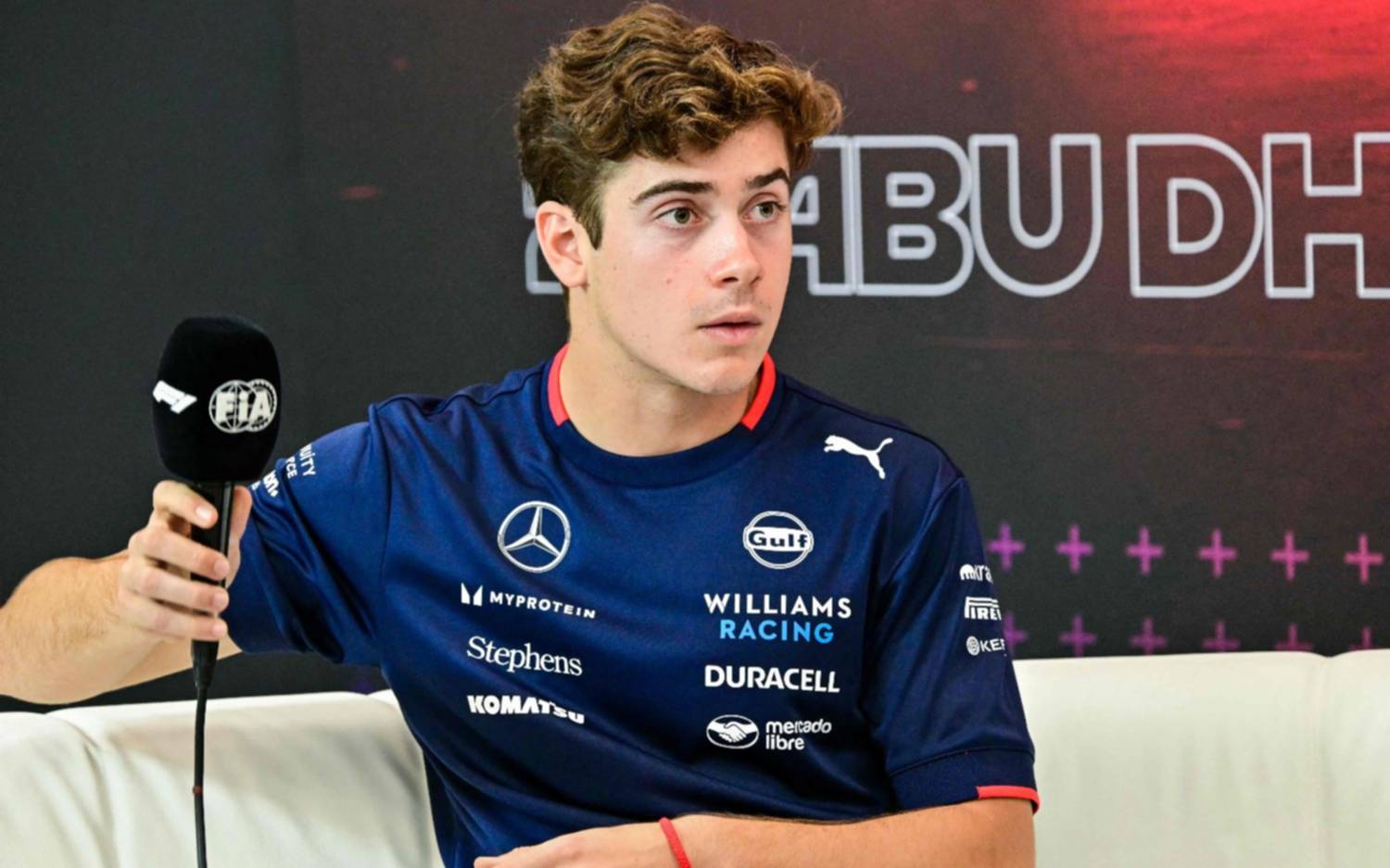 Franco Colapinto habló sobre su futuro en la Fórmula 1 en la previa del GP de Abu Dhabi: "Lo veo complicado"